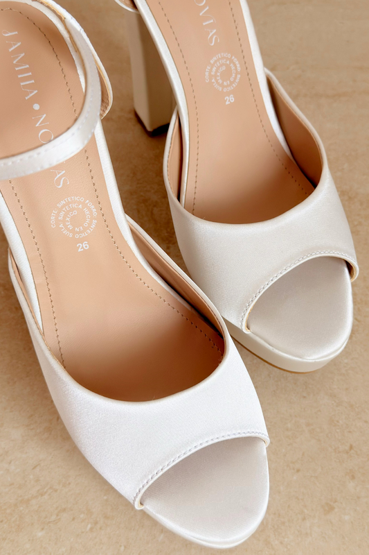 Zapatos Irene para novia – Tacón 13 cm