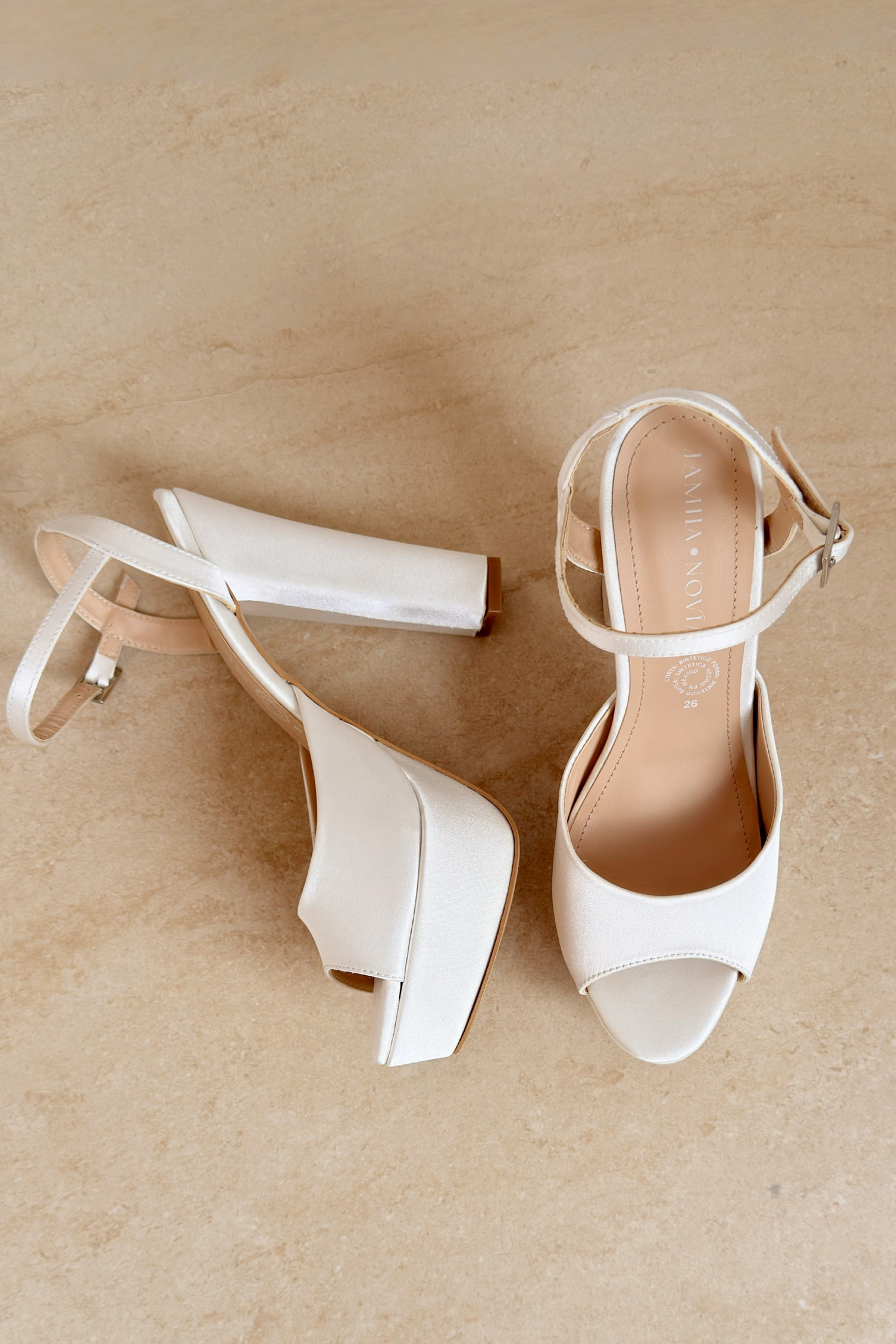 Zapatos Irene para novia – Tacón 13 cm