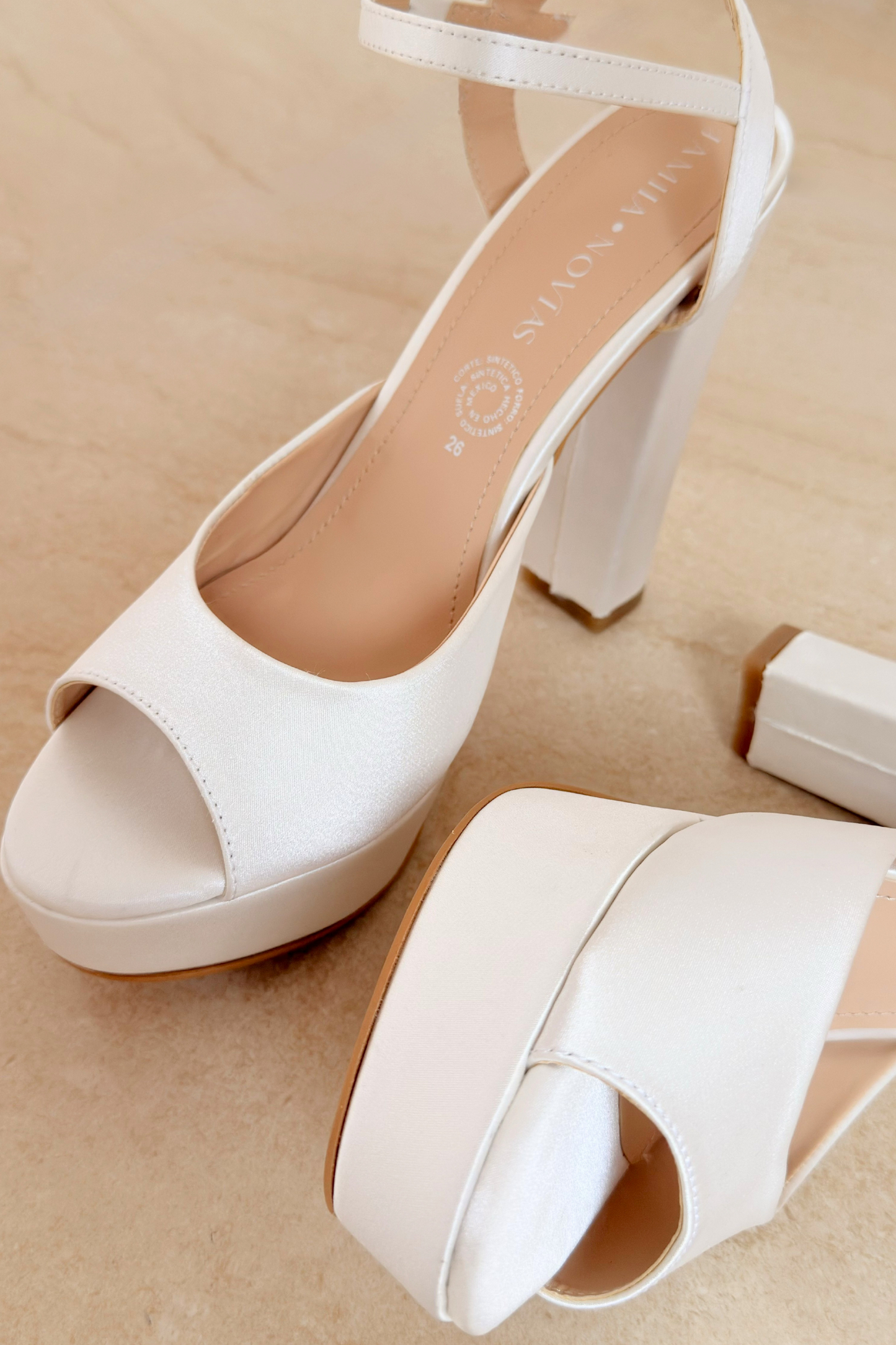 Zapatos Irene para novia – Tacón 13 cm