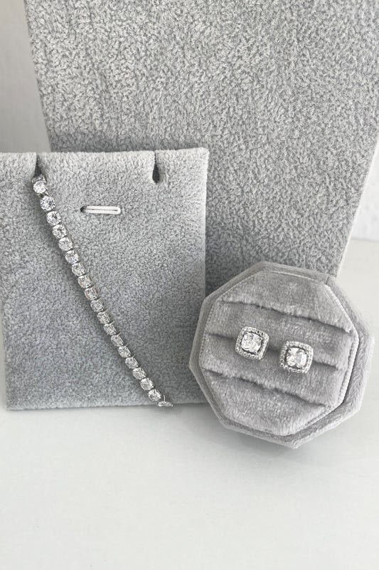 Set de Aretes Teodora y Pulsera Caty