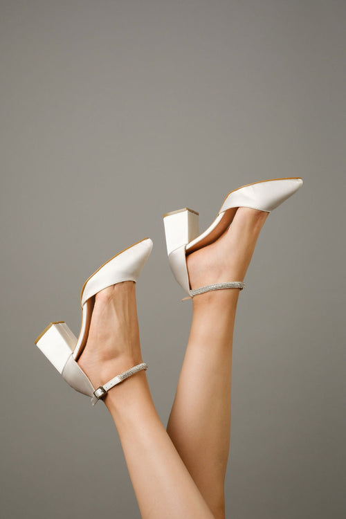 Zapatos Julia para novia – Tacón 6 cm