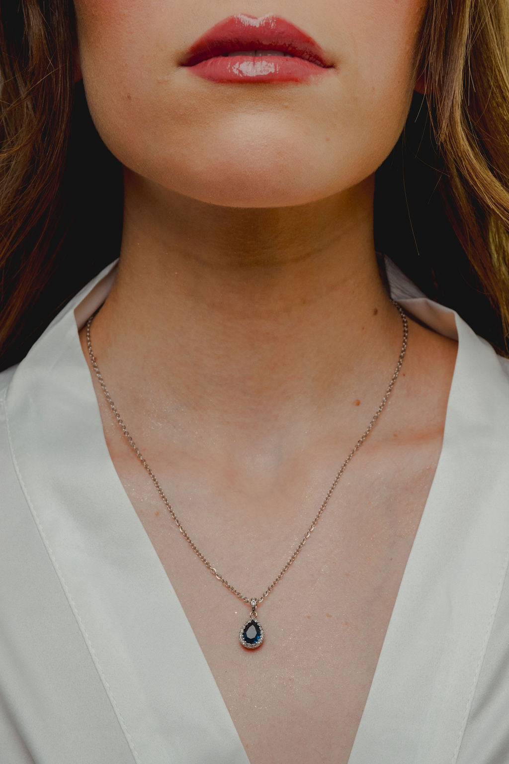 Set de Aretes Clarissa y Collar Deimar