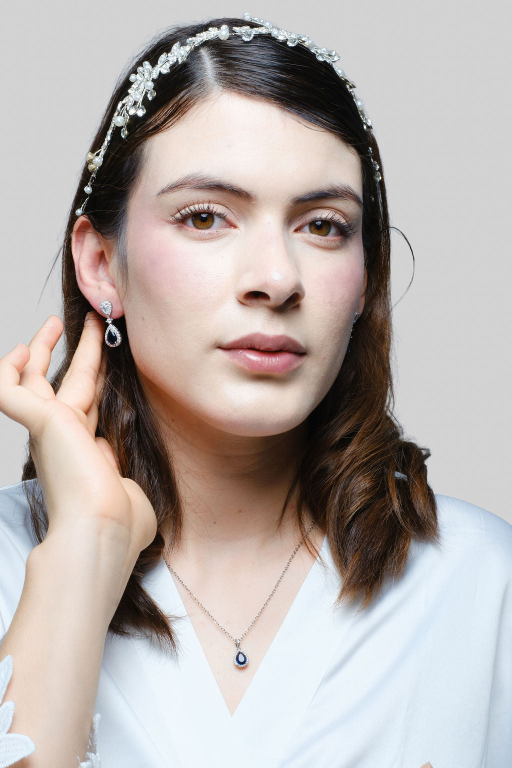 Set de Aretes Luisa y Collar Deimar