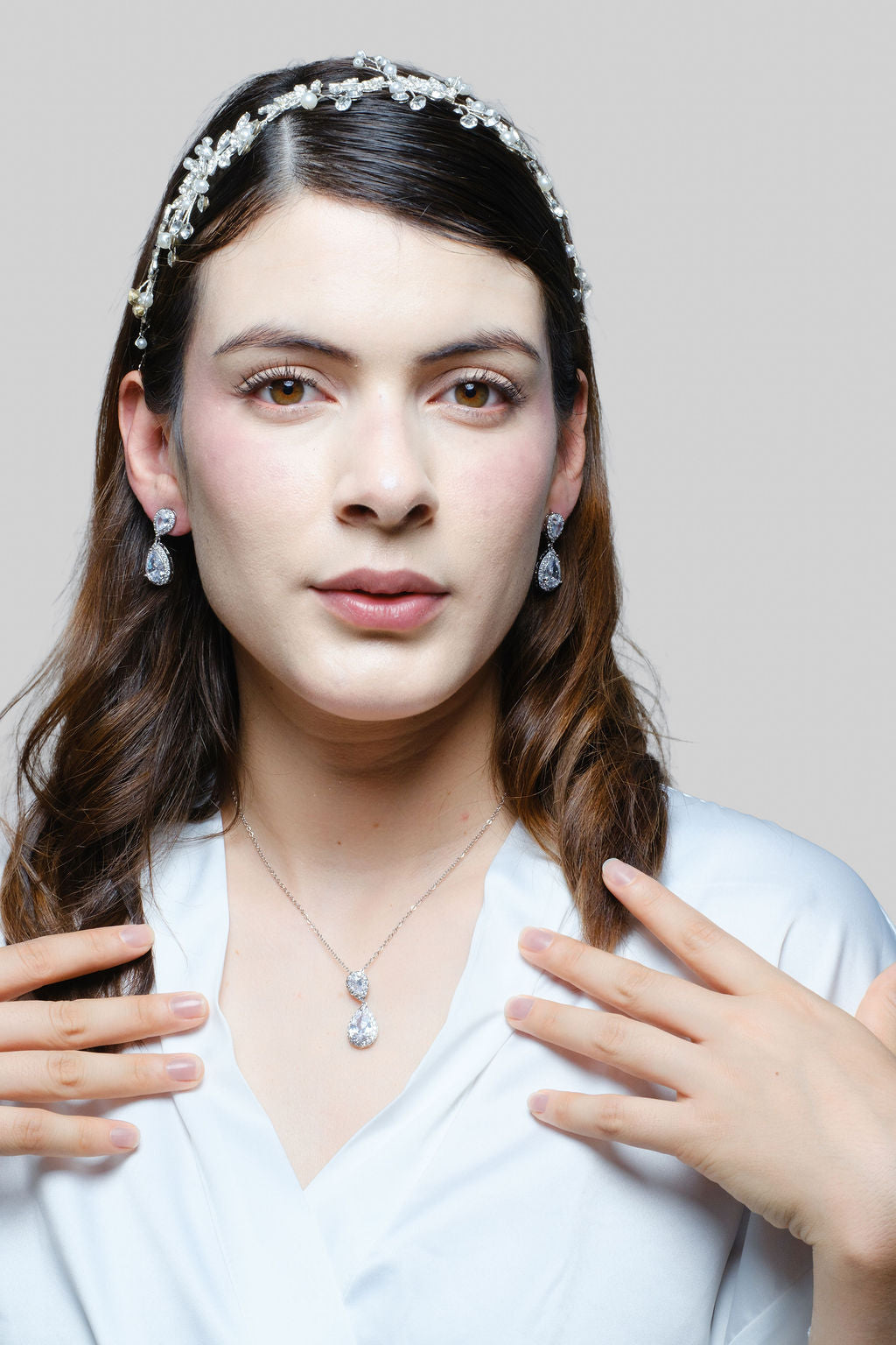 Set de Aretes y Collar Janna