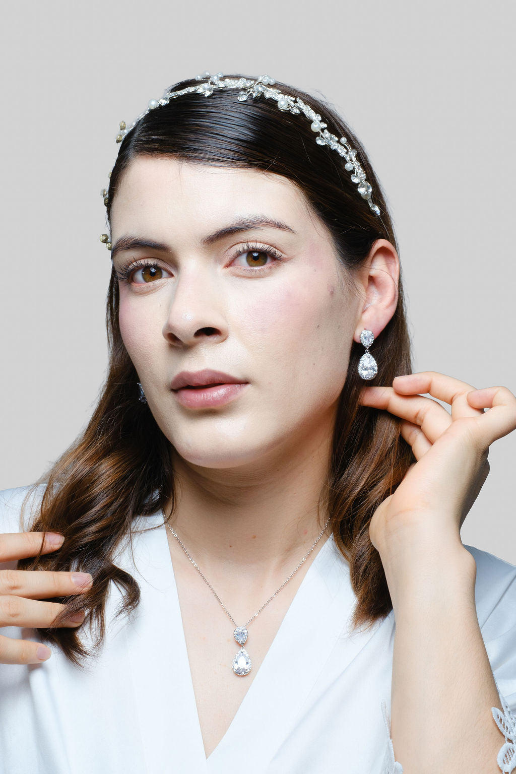 Set de Aretes y Collar Janna